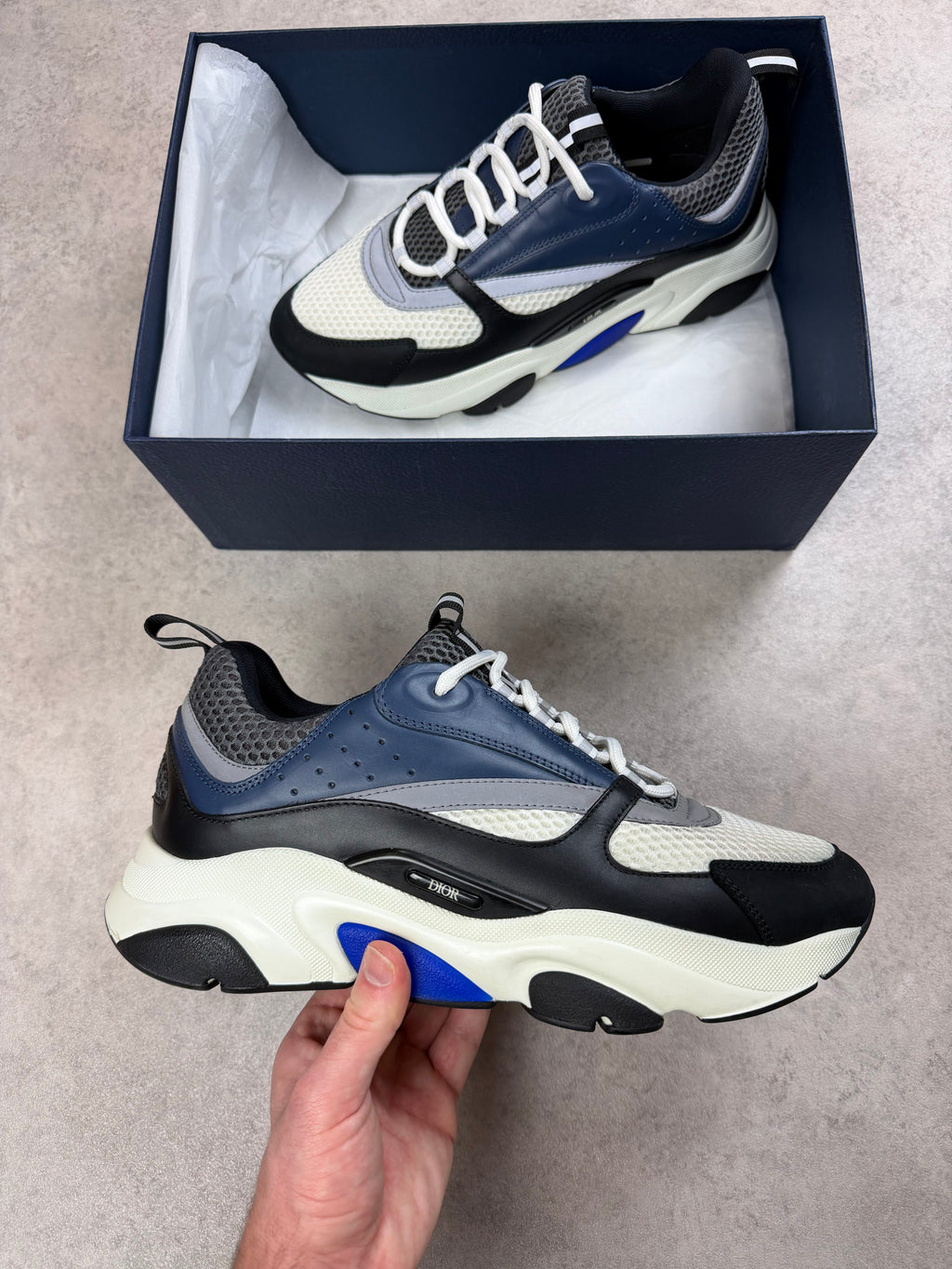 DIOR B22 - NAVY - UK10