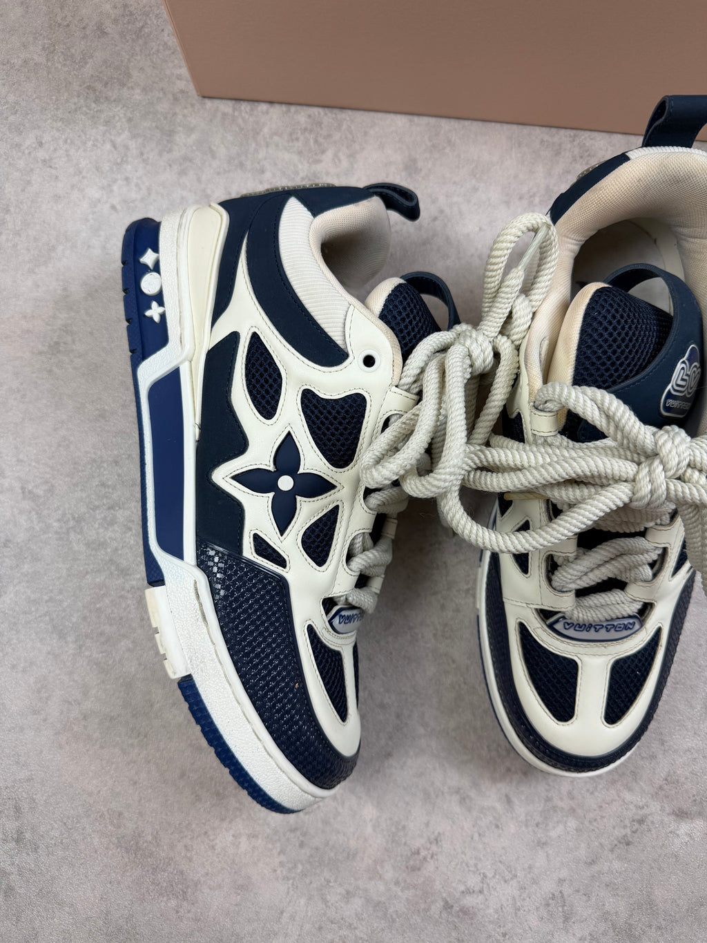 LOUIS VUITTON SKATE - NAVY - LV8