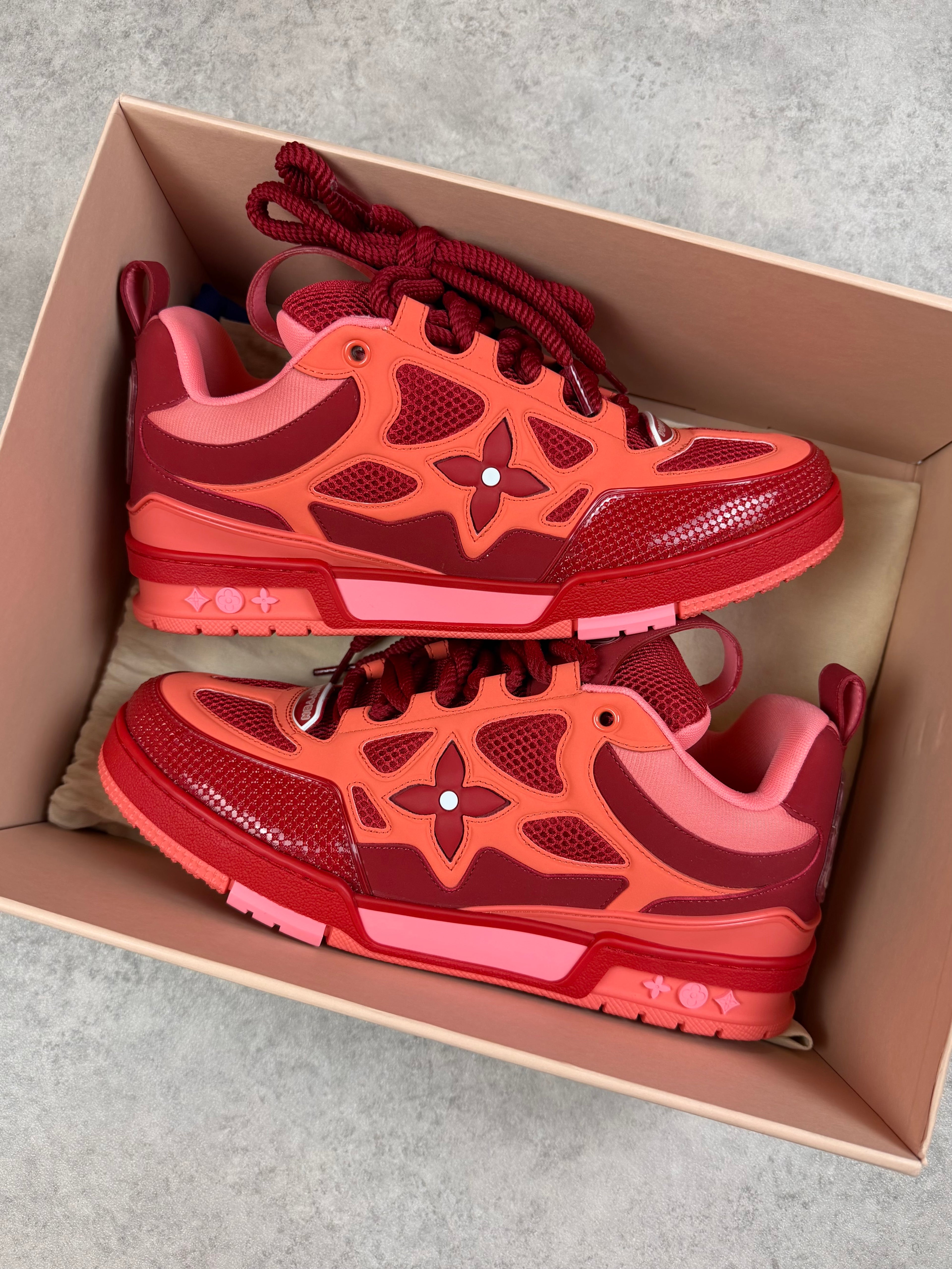 LOUIS VUITTON SKATE - RED - LV8