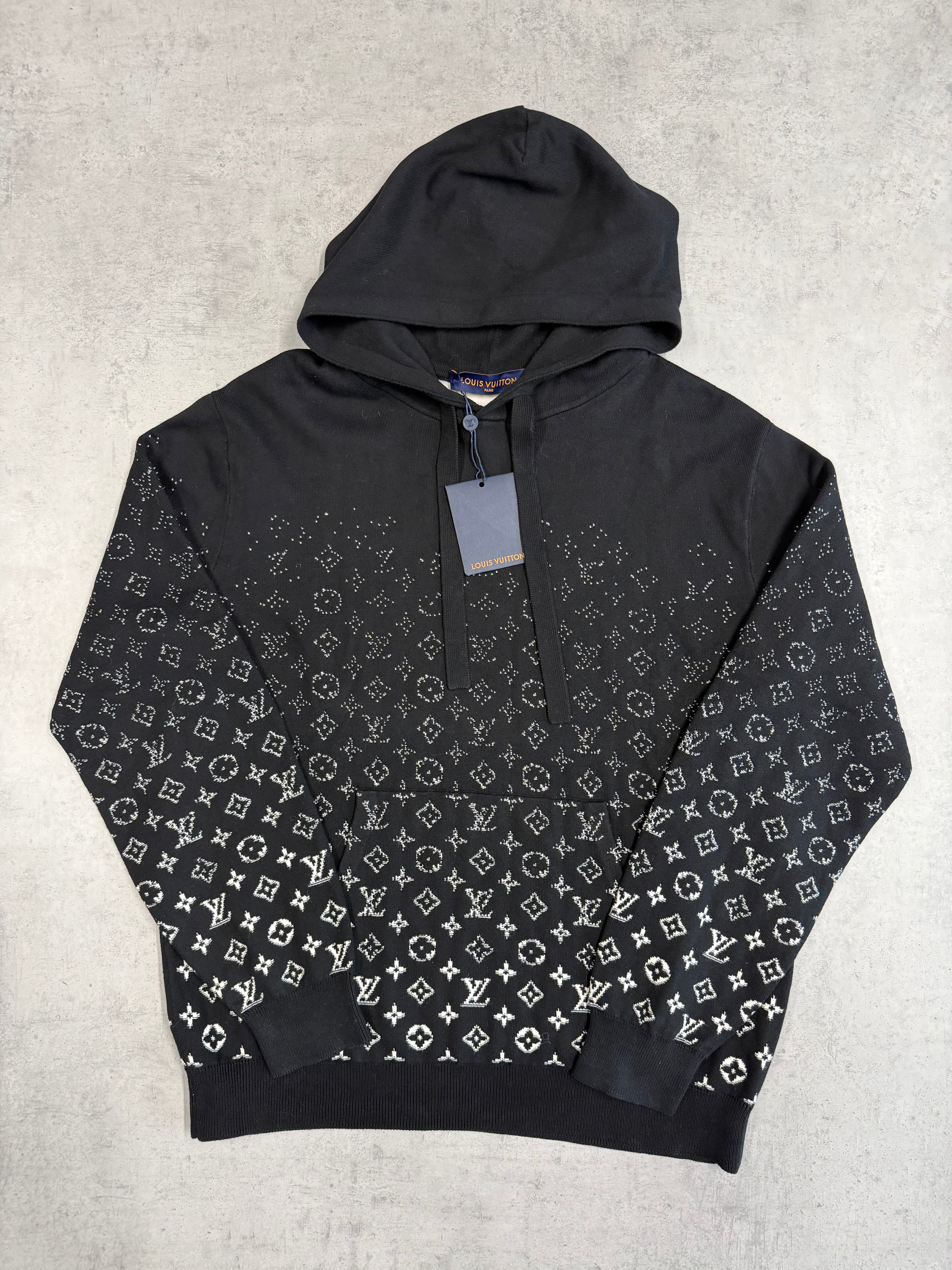 LOUIS VUITTON GRADIENT HOODIE - BLACK - BNWT