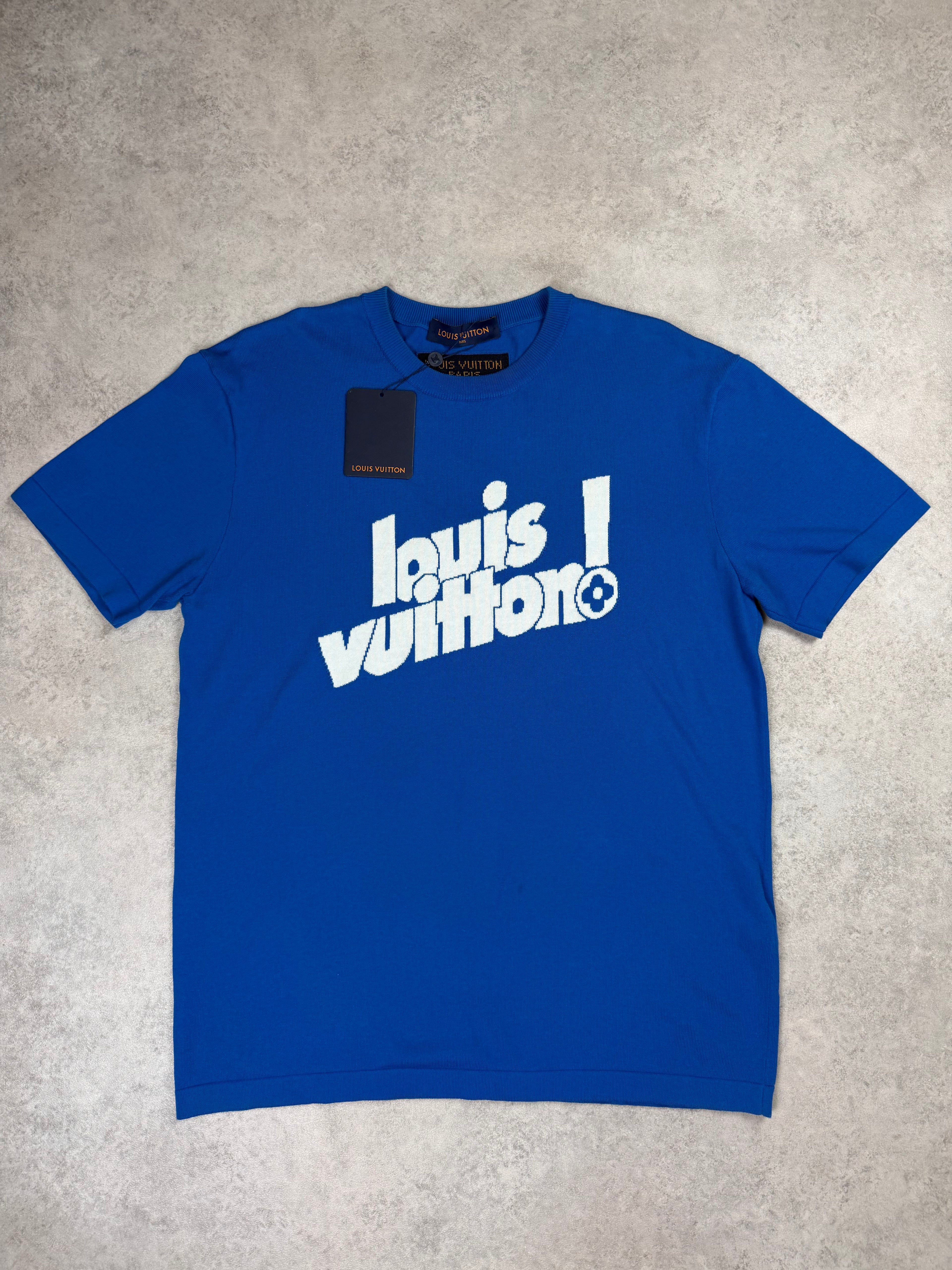 LOUIS VUITTON EVERYDAY TEE - BLUE - LARGE