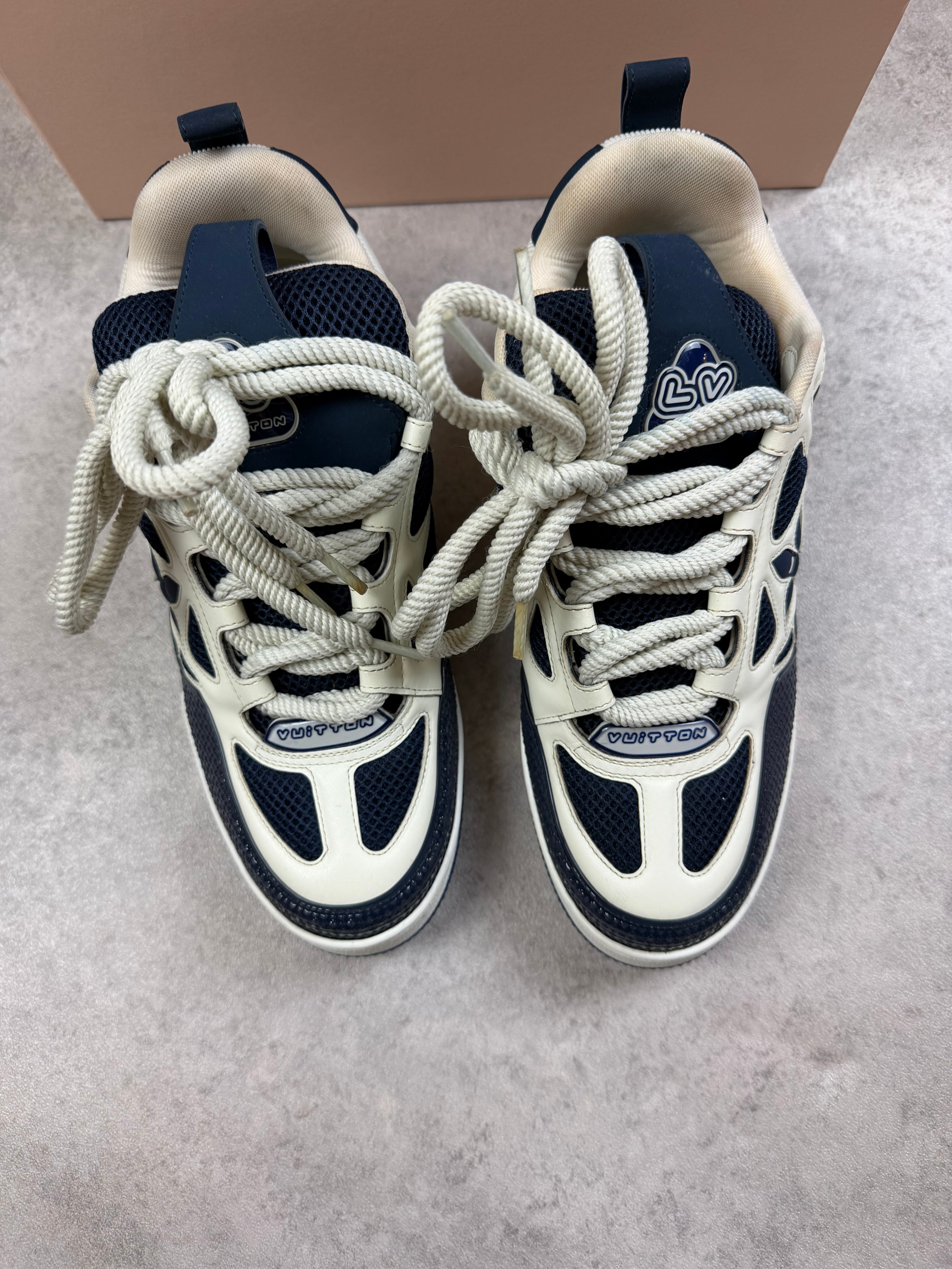 LOUIS VUITTON SKATE - NAVY - LV8