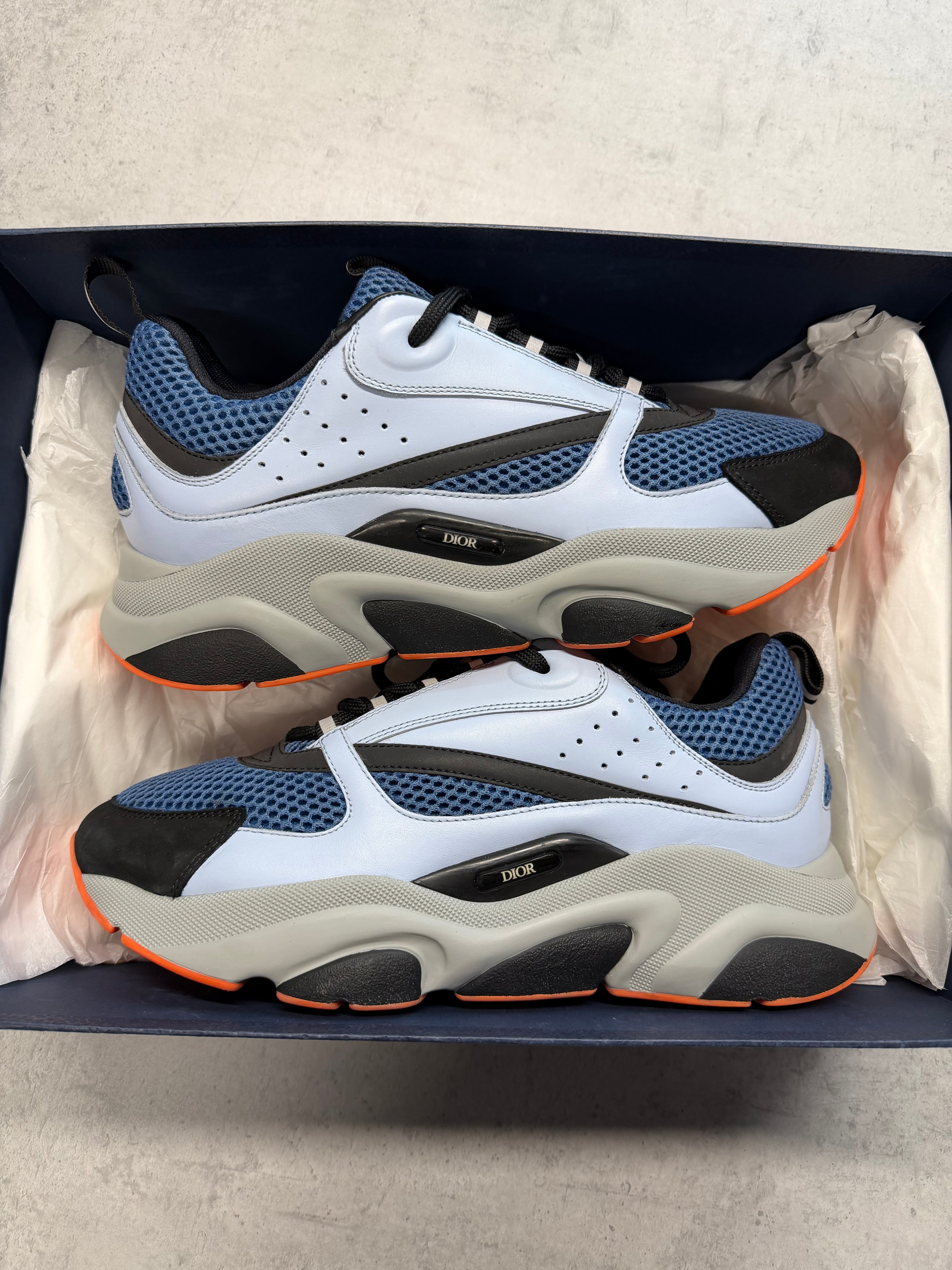 DIOR B22 - BLUE ORANGE - UK8