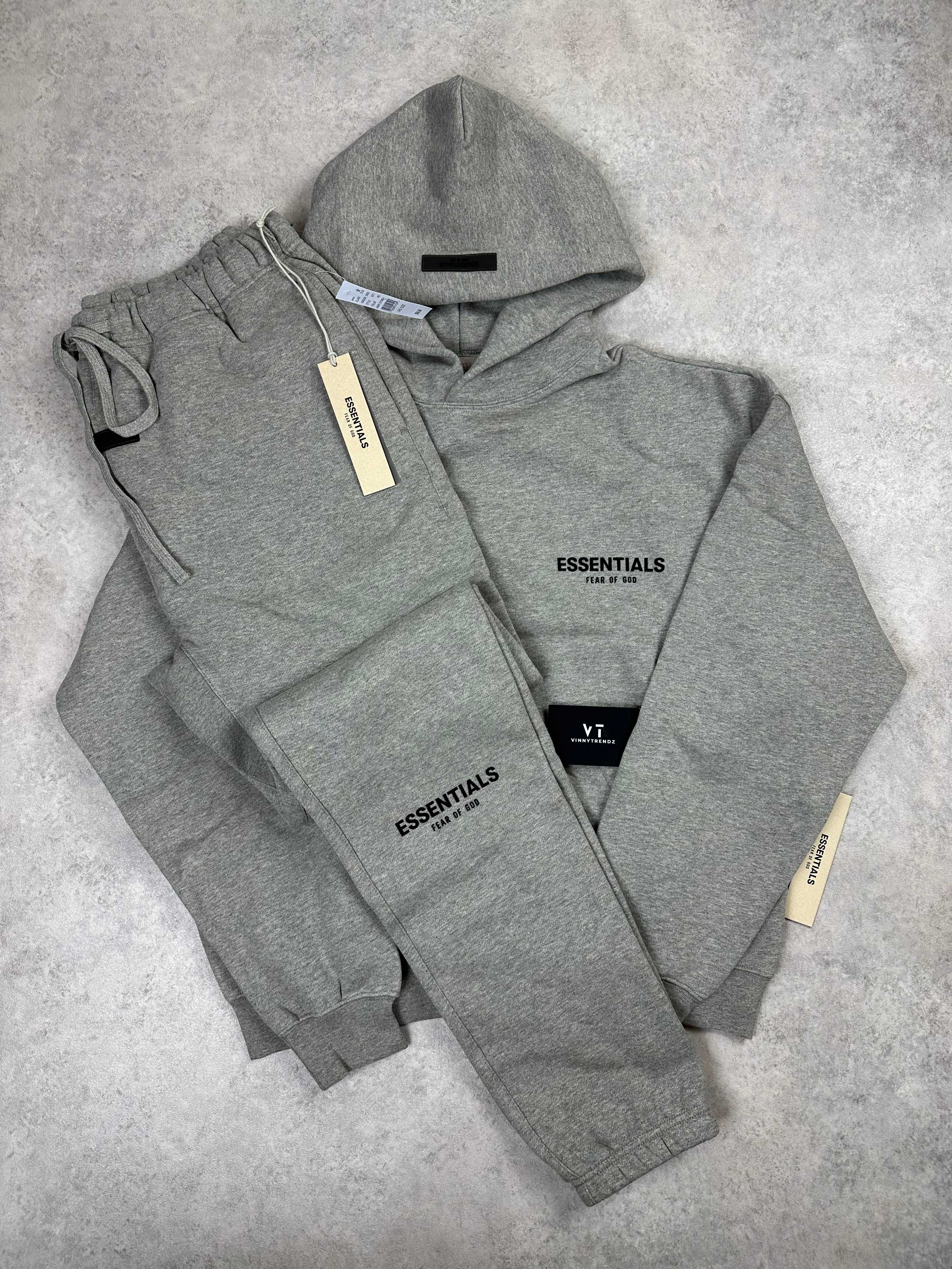 Essentials tracksuit - dark oat