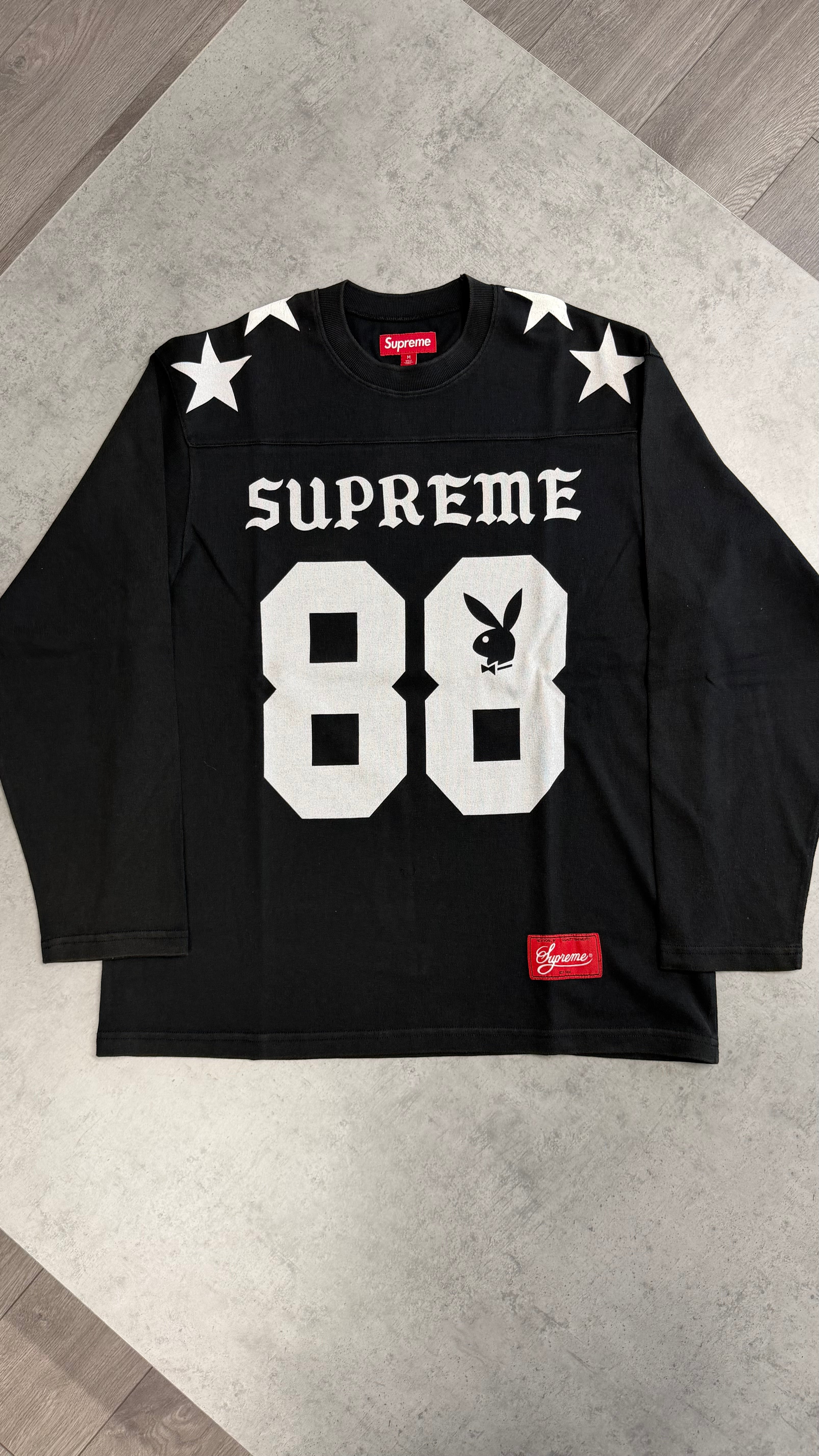 SUPREME PLAYBOY T-SHIRT - BLACK