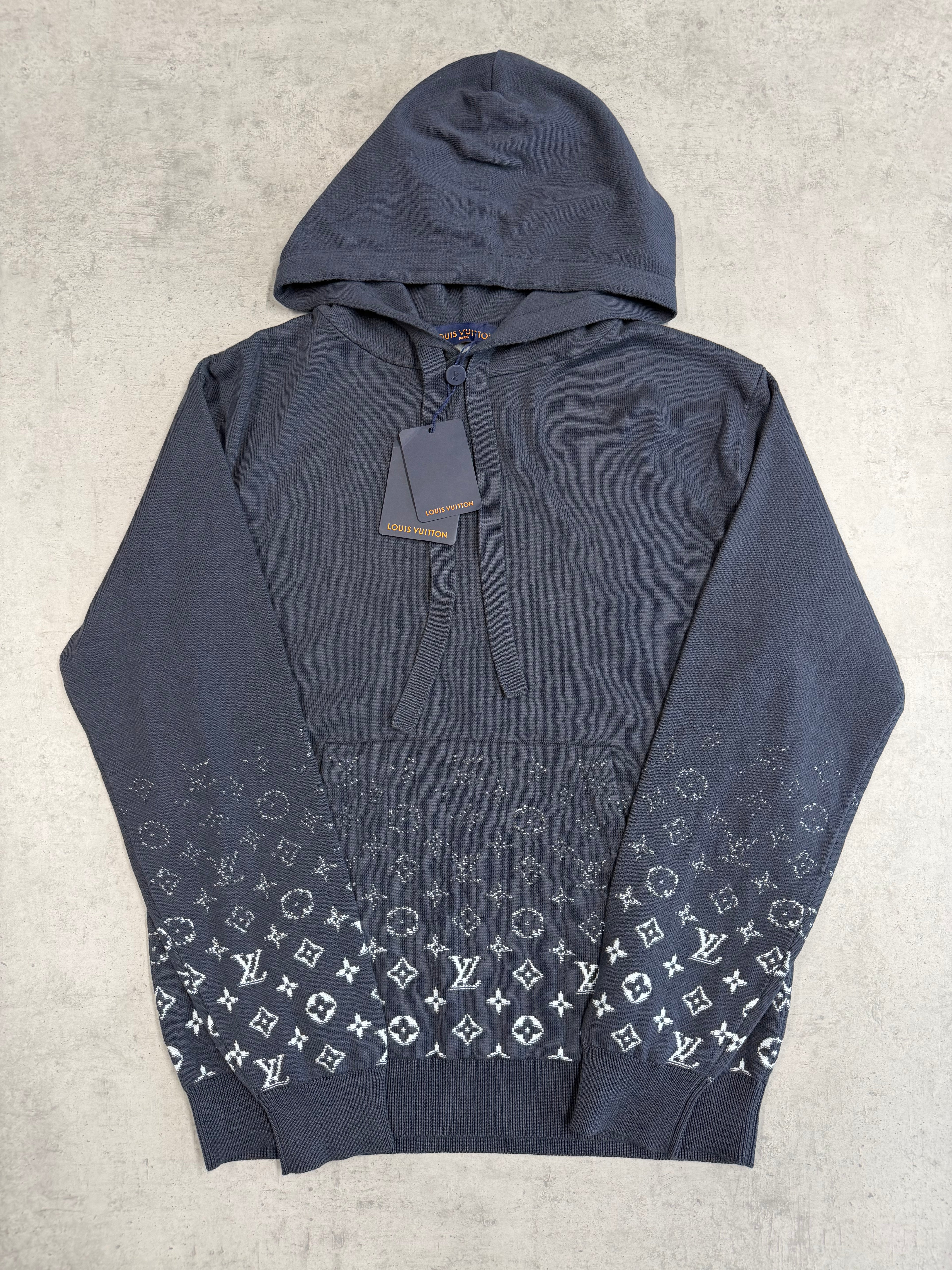 LOUIS VUITTON GRADIENT HOODIE - GREY - BNWT