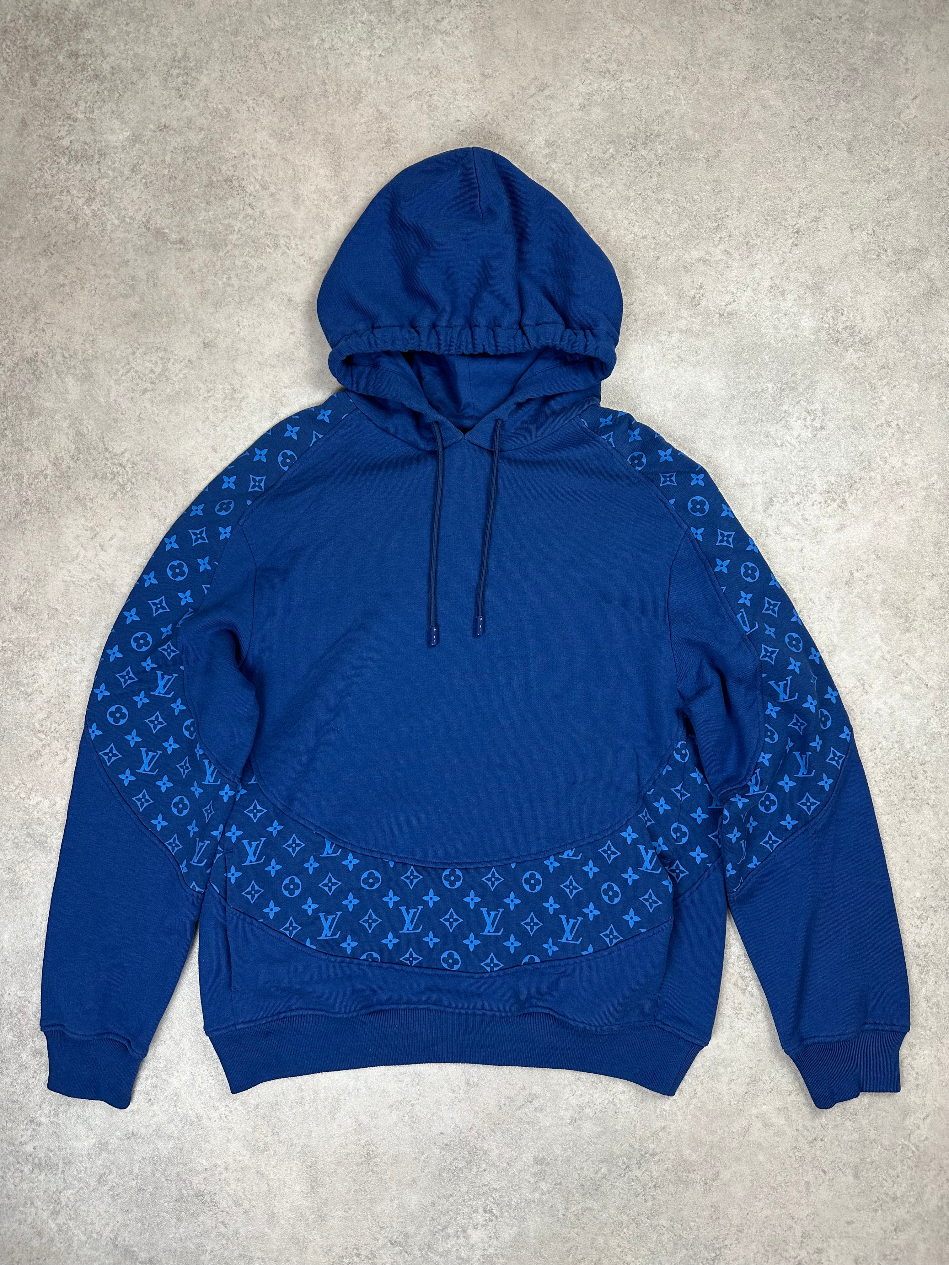 LV CIRCLE HOODIE - BLUE