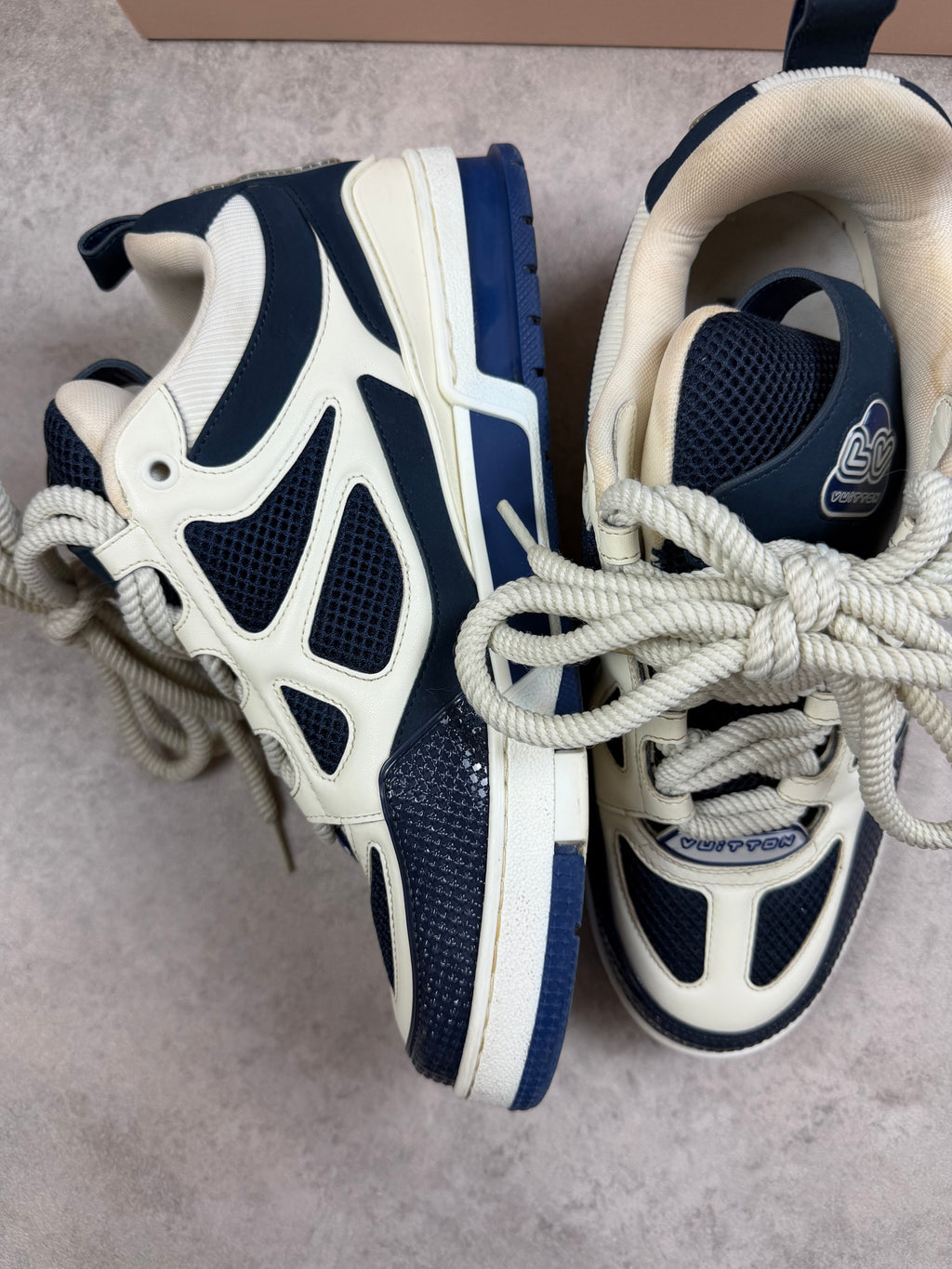 LOUIS VUITTON SKATE - NAVY - LV8