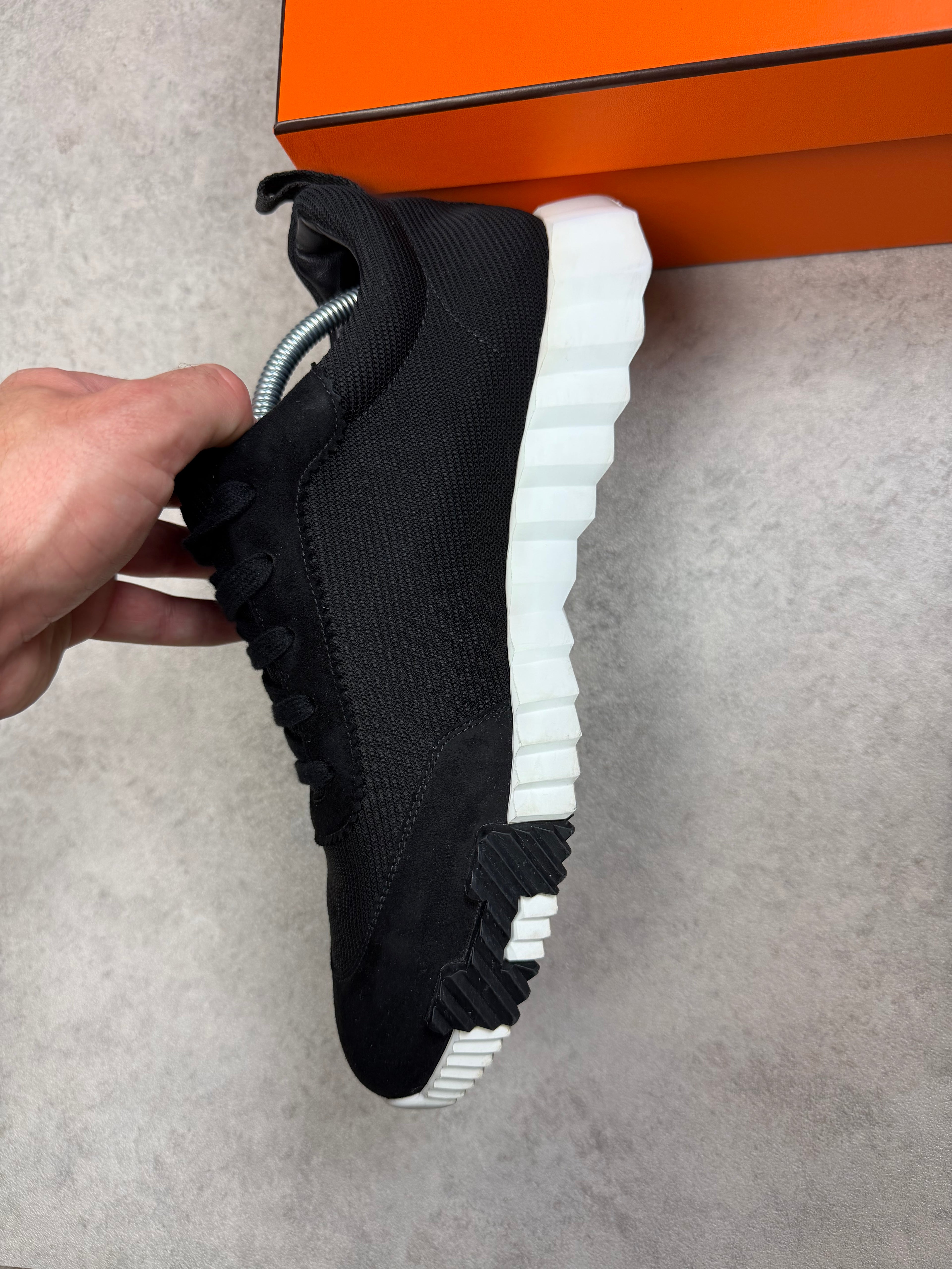 HERMES BOUNCING - BLACK/WHITE - UK8.5