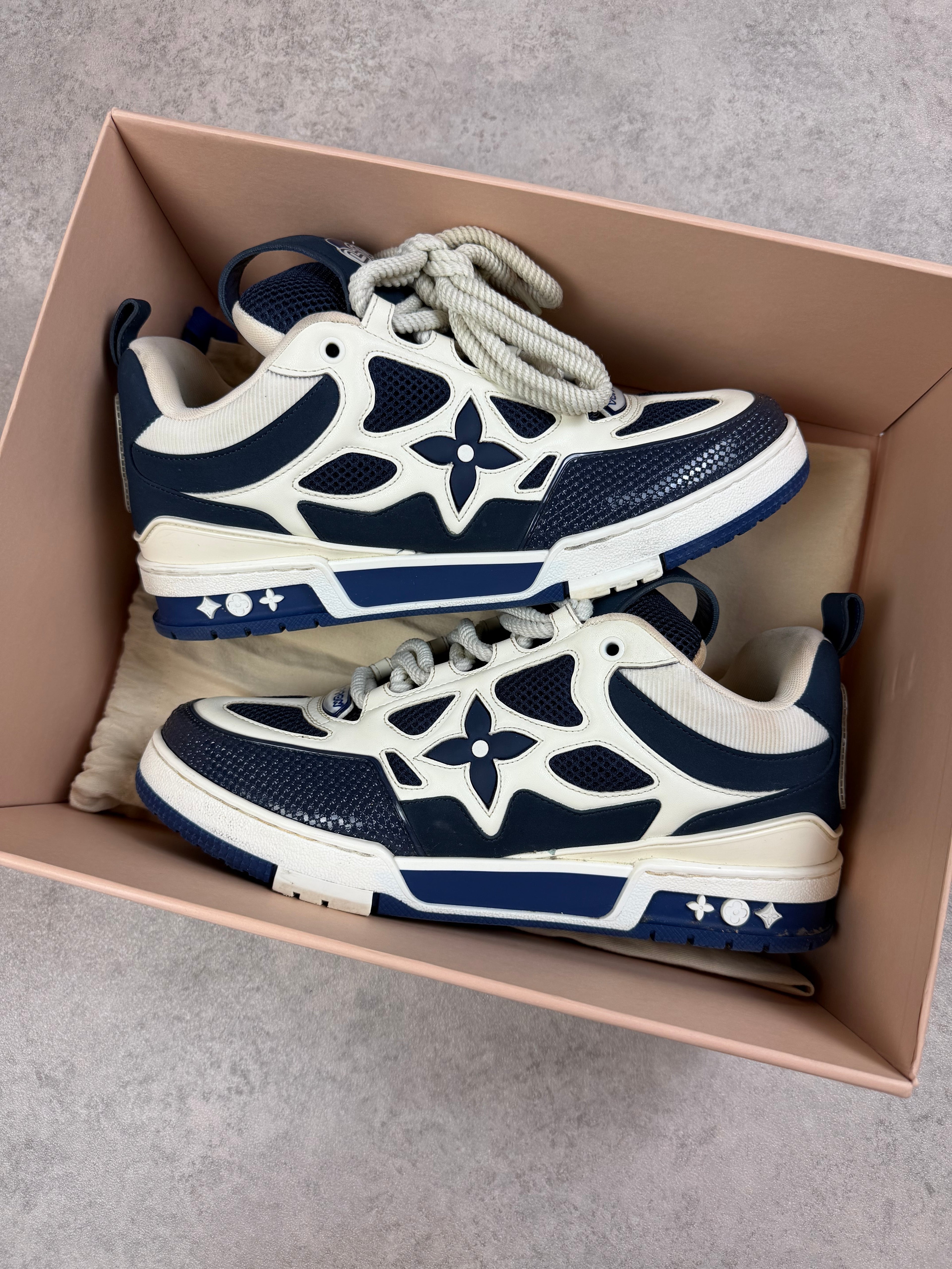LOUIS VUITTON SKATE - NAVY - LV8