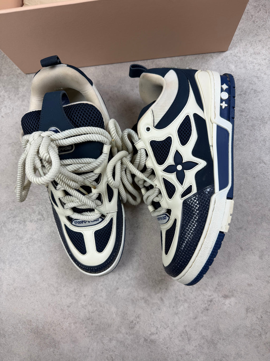 LOUIS VUITTON SKATE - NAVY - LV8