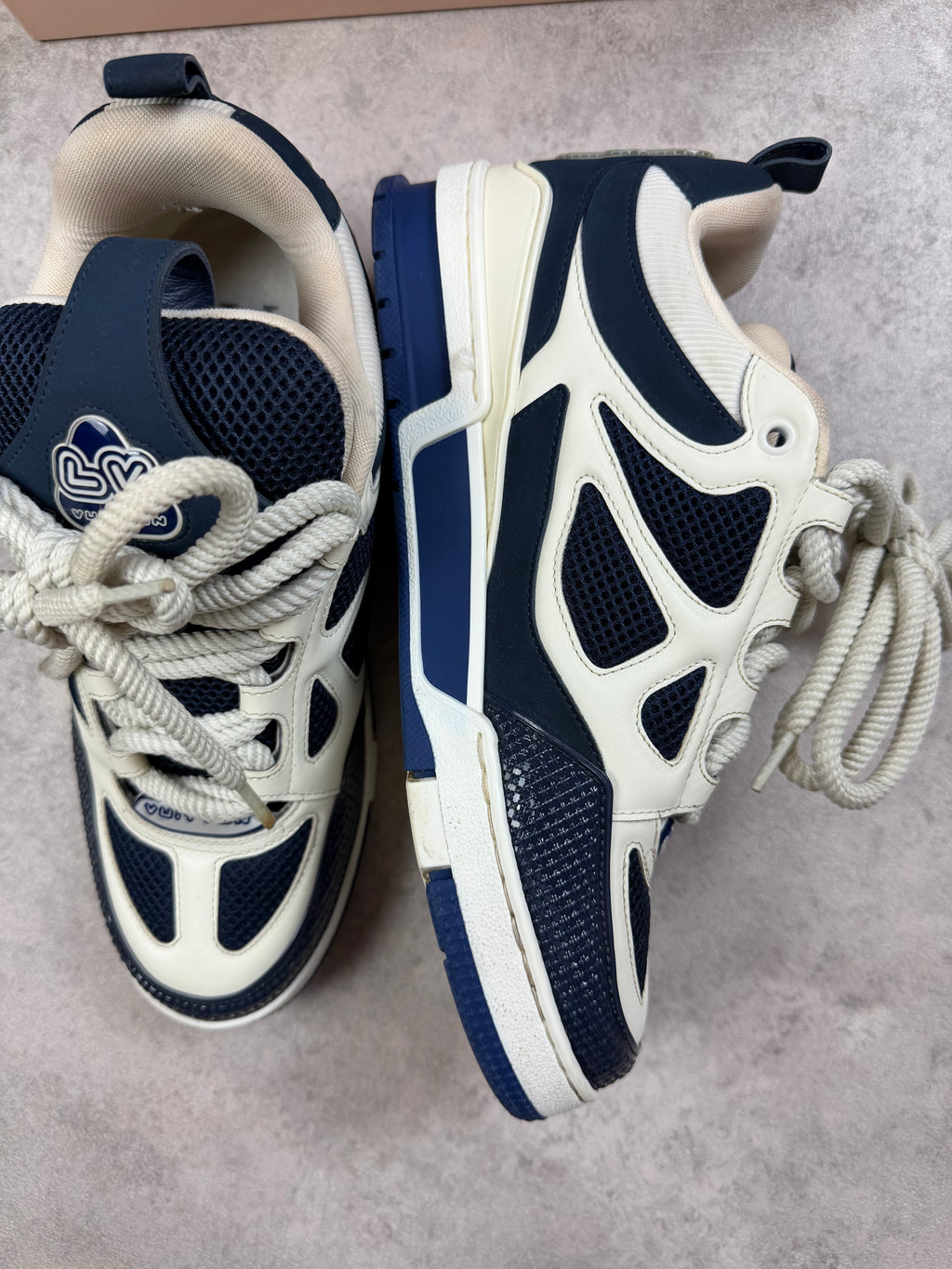 LOUIS VUITTON SKATE - NAVY - LV8