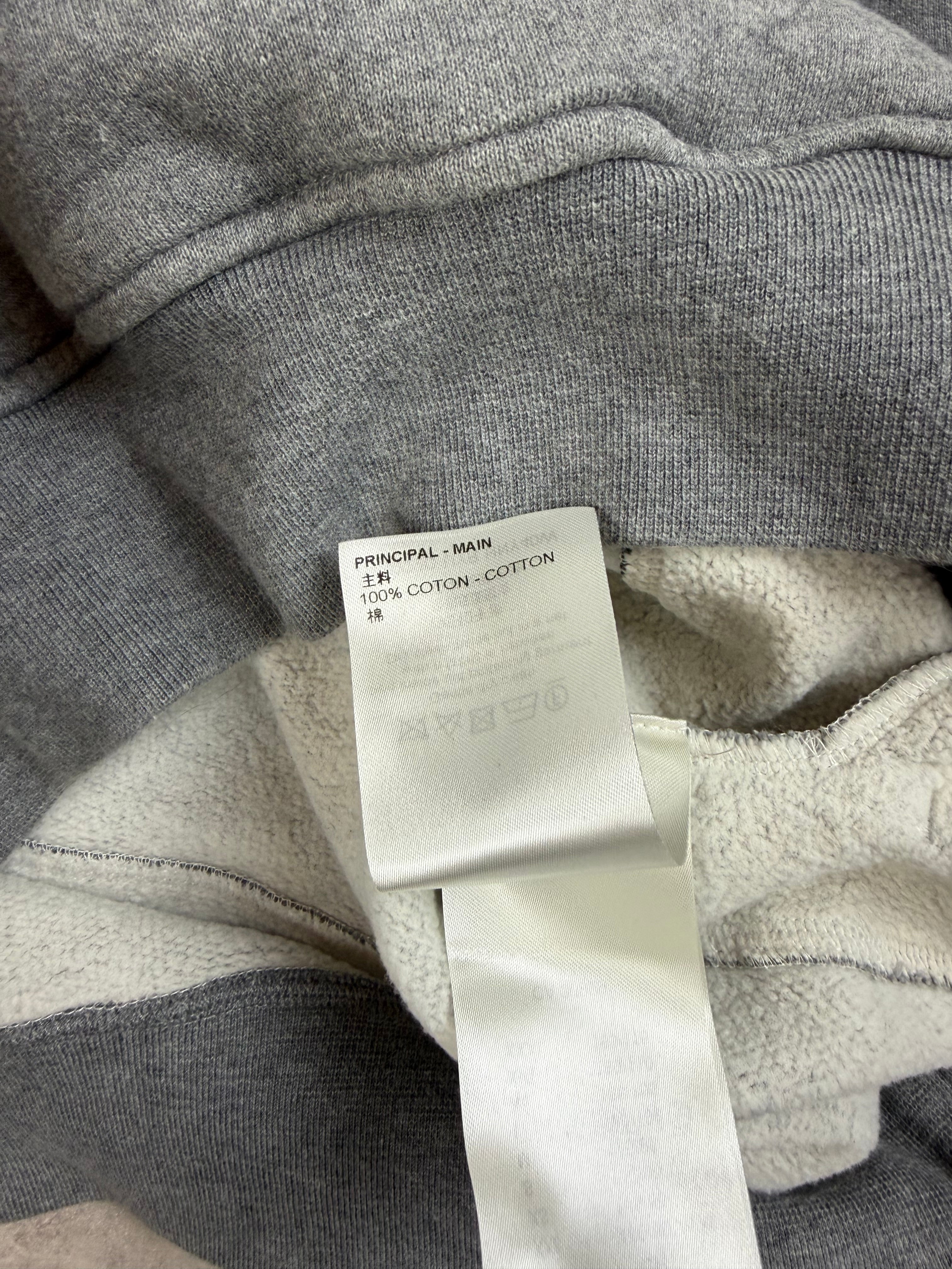 LV CIRCLE HOODIE - GREY - LARGE